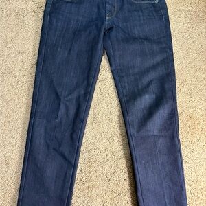 7 For All Mankind Women’s 27 Dark Blue Straight Jeans